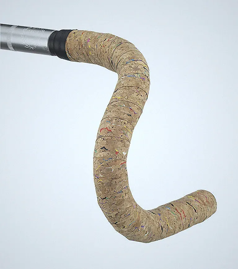 Natural Cork With Colors Road Touring Bicycle Bike BTP Handlebar Tape