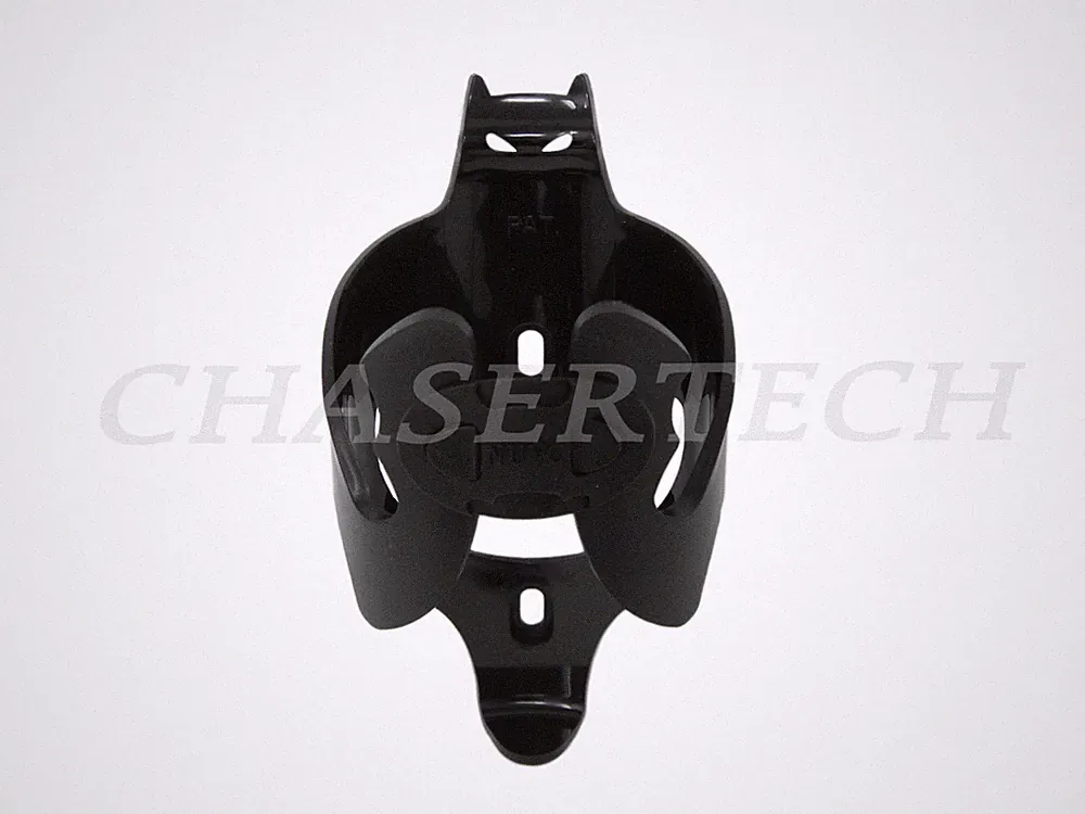New MTB Road City Touring Bicycle Bike Bat Design Plastic Bottle Cage Black